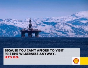 Shell pristine wilderness
